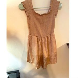 American Eagle Beige Romper